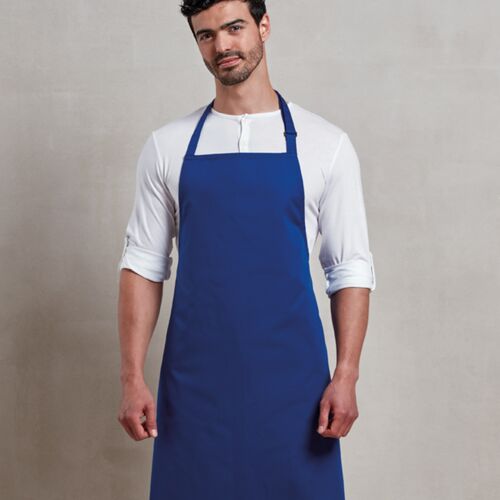 Premier Premier Antimicrobial Bib Apron PR996 Premier Antimicrobial Bib Apron Thumbnail