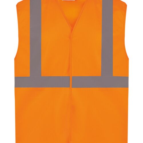 Yoko Hi-vis railway waistcoat class 2 (HVW118PE) YK103 Hi-vis railway waistcoat class 2 (HVW118PE) Thumbnail