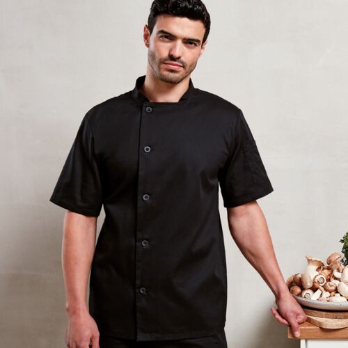Premier Premier Essential Short Sleeve Chef's Jacket PR900 Premier Essential Short Sleeve Chef's Jacket Thumbnail