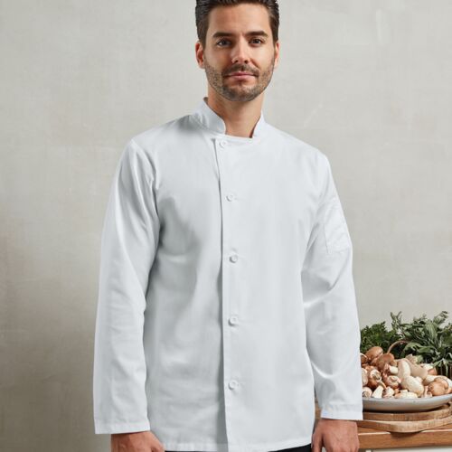 Premier Premier Essential Long Sleeve Chef's Jacket PR901 Premier Essential Long Sleeve Chef's Jacket Thumbnail