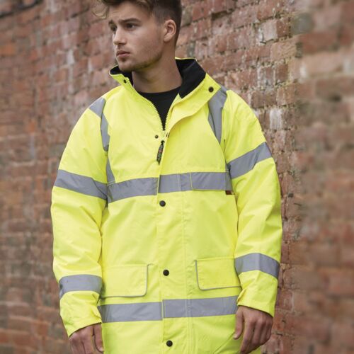 Warrior Warrior Hi-Vis Traffic Jacket WR005 Warrior Hi-Vis Traffic Jacket Thumbnail