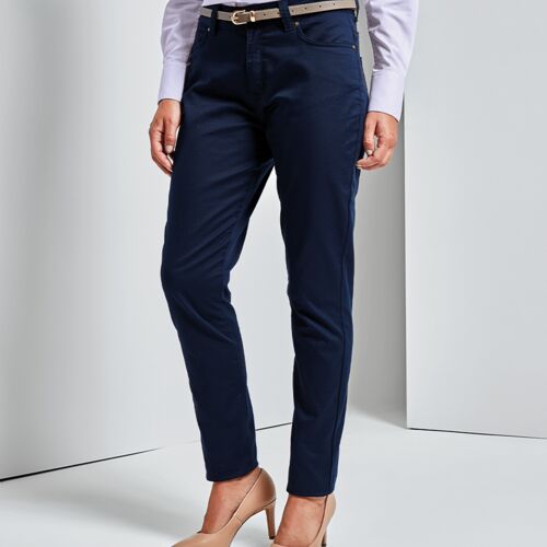 Premier Premier Ladies Performance Chino Jeans PR570 Premier Ladies Performance Chino Jeans Thumbnail