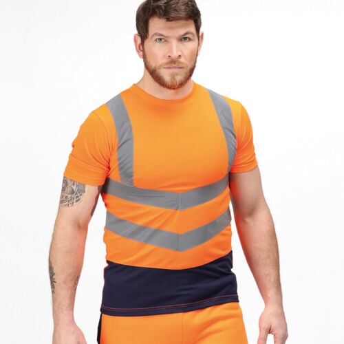 Regatta High Visibility Pro hi-vis short sleeve t-shirt RG463 Pro hi-vis short sleeve t-shirt Thumbnail