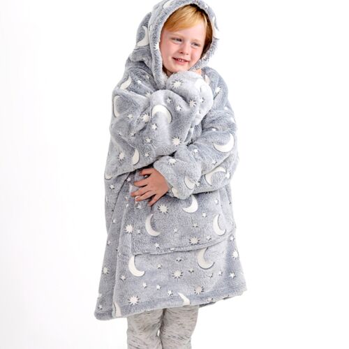Brand Lab Brand Lab Kids Oversized Hooded Blanket BH101 Brand Lab Kids Oversized Hooded Blanket Thumbnail