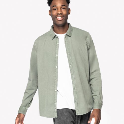 Native Spirit Native Spirit Washed Long Sleeve Shirt NS502 Native Spirit Washed Long Sleeve Shirt Thumbnail