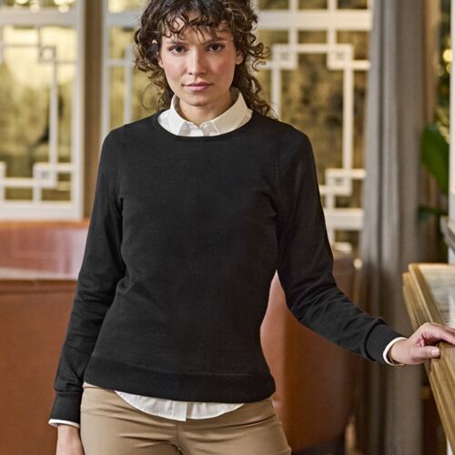 Tee Jays Tee Jays Ladies Crew Neck Sweater T6006 Tee Jays Ladies Crew Neck Sweater Thumbnail