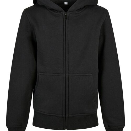 Build Your Brand Organic kids basic zip hoodie BY188 Organic kids basic zip hoodie Thumbnail