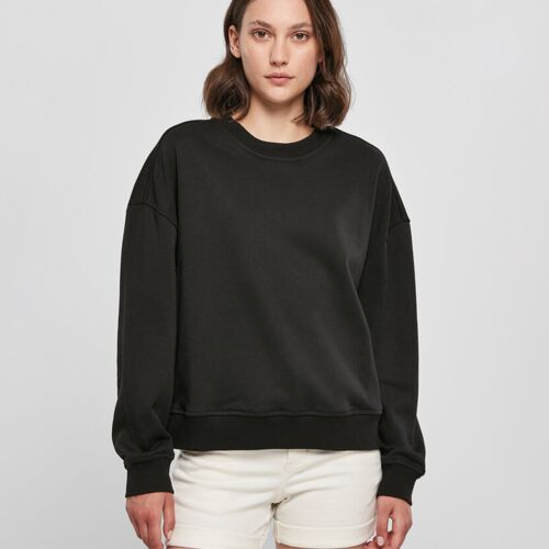 Build Your Brand Women’s oversized crew neck sweatshirt BY212 Women’s oversized crew neck sweatshirt Thumbnail