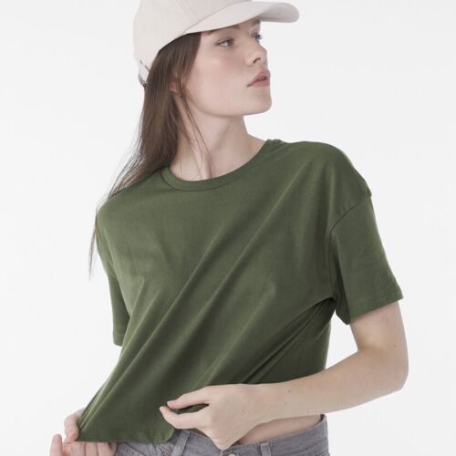 Bella + Canvas Women’s Jersey crop tee BE137 Women’s Jersey crop tee Thumbnail
