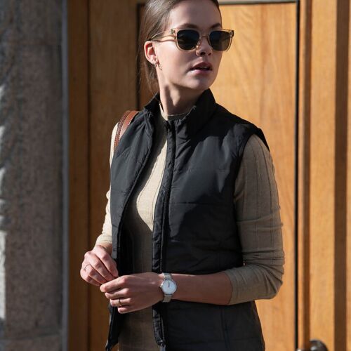 Nimbus Women’s Hudson – horizontal quilted gilet N114F Women’s Hudson – horizontal quilted gilet Thumbnail