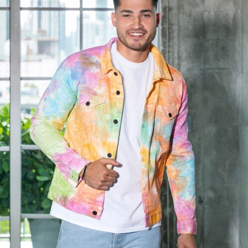 Colortone Tie-dye denim jacket TD32M Tie-dye denim jacket Thumbnail