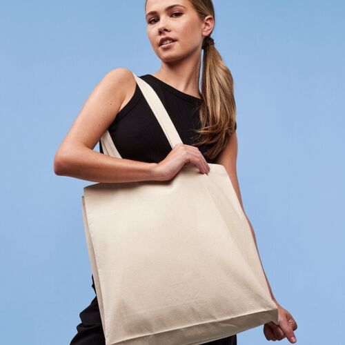 Nutshell® Recycled premium canvas spacious shopper RL670 Recycled premium canvas spacious shopper Thumbnail