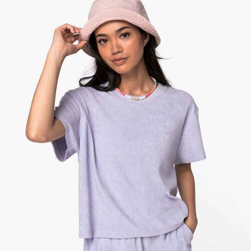 Native Spirit Native Spirit Ladies Terry Towel T-Shirt NS328 Native Spirit Ladies Terry Towel T-Shirt Thumbnail