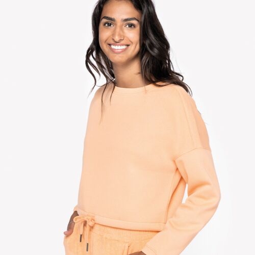 Native Spirit Native Spirit Ladies Oversized Cropped Sweatshirt NS429 Native Spirit Ladies Oversized Cropped Sweatshirt Thumbnail