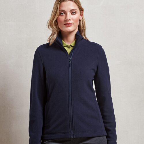 Premier Women’s ‘Recyclight’ full-zip microfleece PR832 Women’s ‘Recyclight’ full-zip microfleece Thumbnail