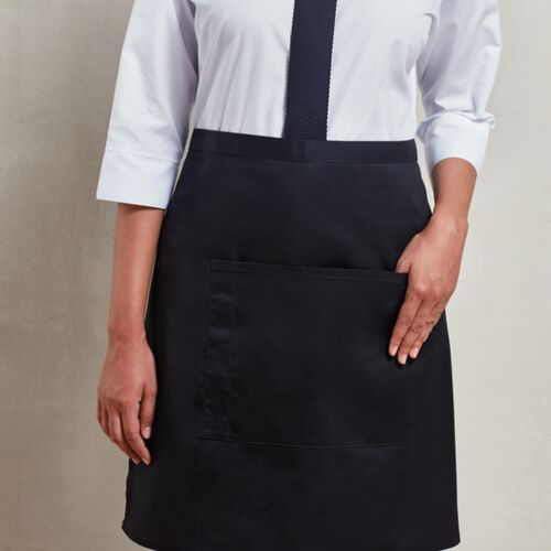 Premier Premier 'Colours' Mid Length Apron with Pocket PR141 Premier 'Colours' Mid Length Apron with Pocket Thumbnail