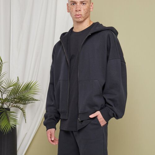 Build Your Brand 90s zip hoodie BY254 90s zip hoodie Thumbnail