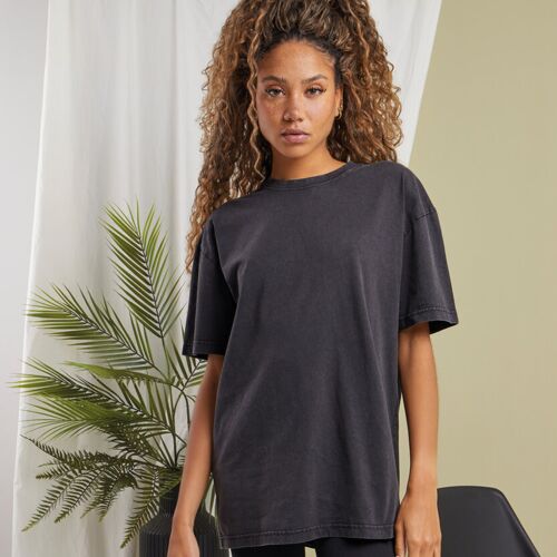 Build Your Brand Women’s oversized acid wash tee BY270 Women’s oversized acid wash tee Thumbnail
