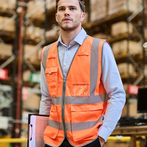 Regatta High Visibility Pro hi-vis executive vest RG469 Pro hi-vis executive vest Thumbnail