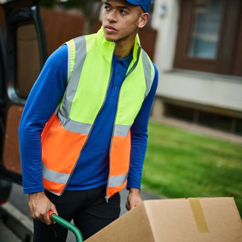 Regatta High Visibility Pro hi-vis full-zip gilet RG472 Pro hi-vis full-zip gilet Thumbnail