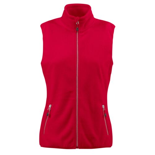 Printer Red Ladies Sideflip Fleece Vest PR2261507 Ladies Sideflip Fleece Vest Thumbnail