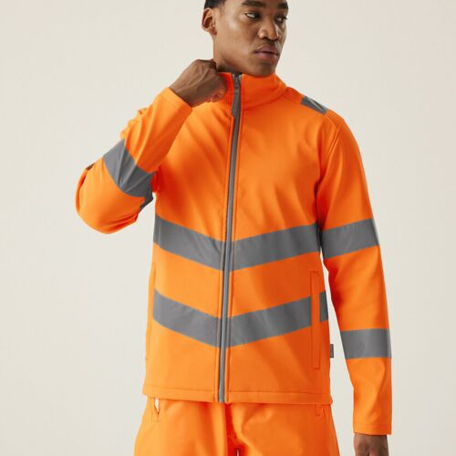 Regatta High Visibility Hi-vis Pro contract Ablaze 2-layer softshell RG473 Hi-vis Pro contract Ablaze 2-layer softshell Thumbnail