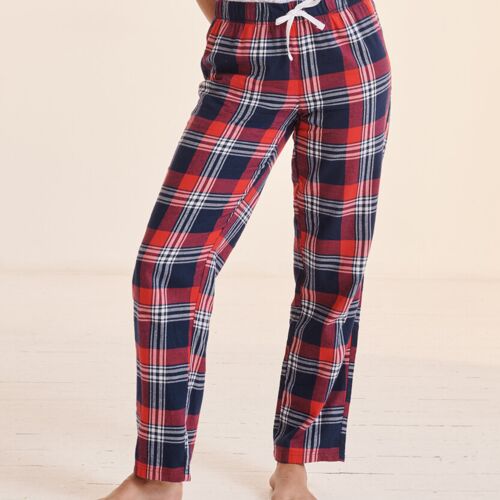 Skinnifit Women's tartan lounge pants SK083 Women's tartan lounge pants Thumbnail