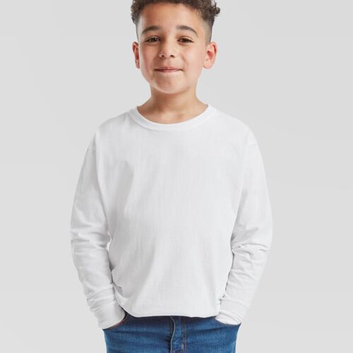Fruit of the Loom Kids long sleeve valueweight T SS007 Kids long sleeve valueweight T Thumbnail