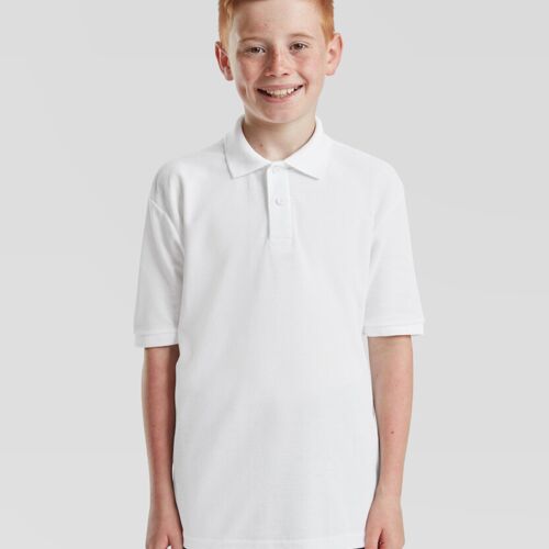Fruit of the Loom Kids 65/35 piqué polo SS417 Kids 65/35 piqué polo Thumbnail