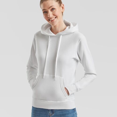 Fruit of the Loom Women's Classic 80/20 hooded sweatshirt SS038 Women's Classic 80/20 hooded sweatshirt Thumbnail
