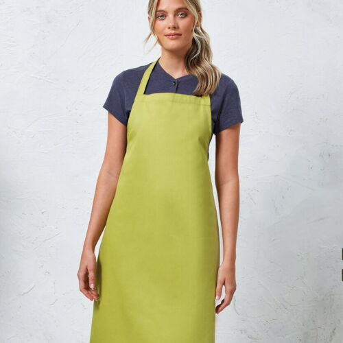 Premier 100% Organic Cotton Bib Apron PR102 100% Organic Cotton Bib Apron Thumbnail
