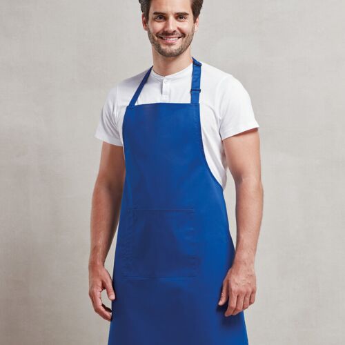 Premier Colours bib apron with pocket PR154 Colours bib apron with pocket Thumbnail