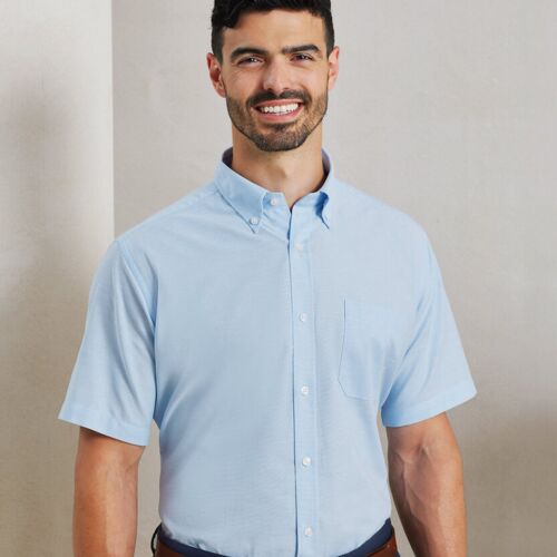 Premier Signature Oxford short sleeve shirt PR236 Signature Oxford short sleeve shirt Thumbnail