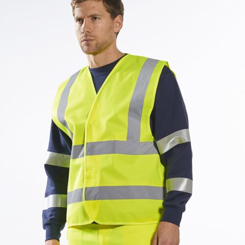 Portwest Hi-vis two-band-and-brace vest (C470) PW002 Hi-vis two-band-and-brace vest (C470) Thumbnail