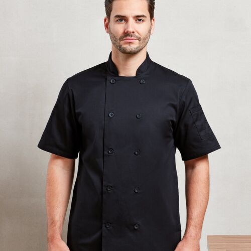 Premier Short sleeve chef’s jacket PR656 Short sleeve chef’s jacket Thumbnail