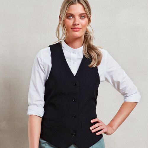 Premier Women's lined polyester waistcoat PR623 Women's lined polyester waistcoat Thumbnail