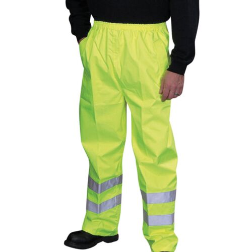 Yoko Hi-vis waterproof overtrousers (HVS461) YK070 Hi-vis waterproof overtrousers (HVS461) Thumbnail