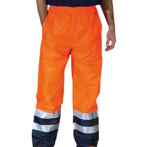 Yoko Hi-vis waterproof overtrousers (HVS463) YK072 Hi-vis waterproof overtrousers (HVS463) Thumbnail