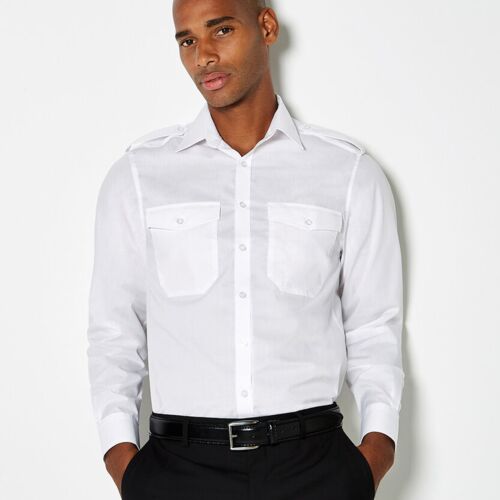 Kustom Kit Pilot shirt long sleeved KK134 Pilot shirt long sleeved Thumbnail