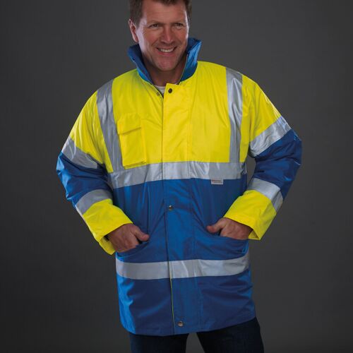 Yoko Hi-vis contrast jacket (HVP303) YK047 Hi-vis contrast jacket (HVP303) Thumbnail