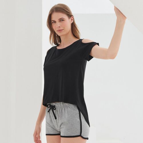 Skinnifit T-shirt with drop detail SK233 T-shirt with drop detail Thumbnail
