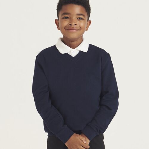 AWDis Academy Kids Academy v-neck sweatshirt AC03J Kids Academy v-neck sweatshirt Thumbnail
