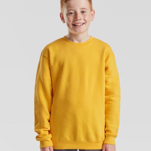 Fruit of the Loom Kids premium set-in sweatshirt SS801 Kids premium set-in sweatshirt Thumbnail