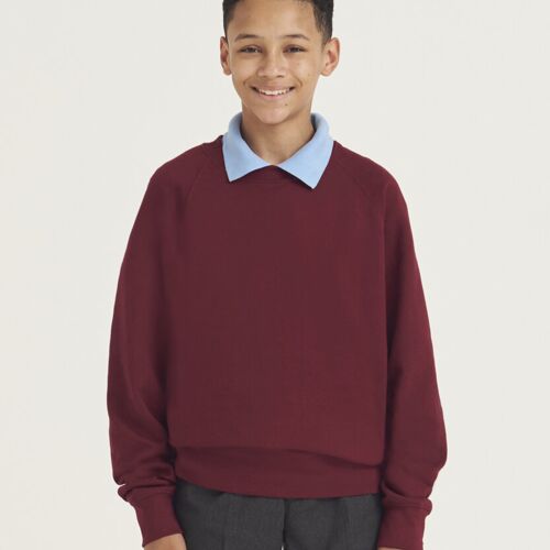 AWDis Academy Senior Academy raglan sweatshirt AC001 Senior Academy raglan sweatshirt Thumbnail