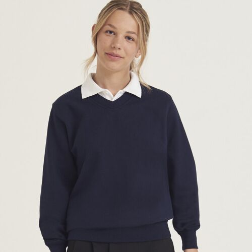 AWDis Academy Senior Academy v-neck sweatshirt AC003 Senior Academy v-neck sweatshirt Thumbnail