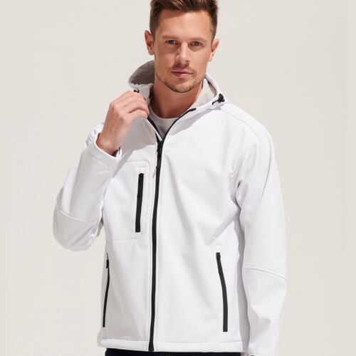 SOL'S SOL'S Replay Hooded Soft Shell Jacket 46602 SOL'S Replay Hooded Soft Shell Jacket Thumbnail