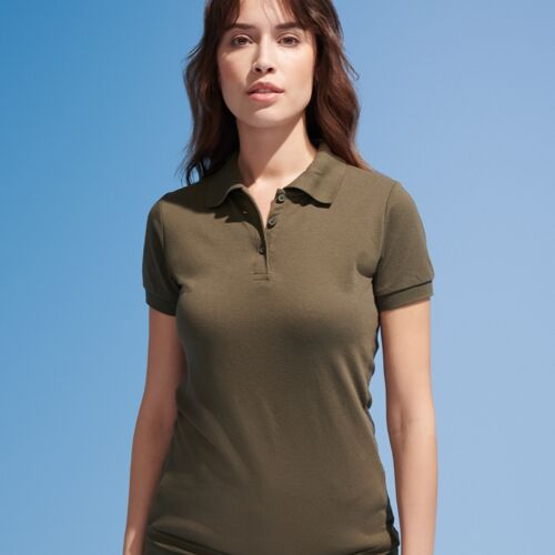 SOL'S SOL'S Ladies Prime Poly/Cotton Piqué Polo Shirt 10573 SOL'S Ladies Prime Poly/Cotton Piqué Polo Shirt Thumbnail