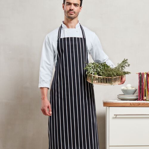 Premier Premier Stripe Apron PR110 Premier Stripe Apron Thumbnail