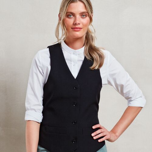 Premier Premier Ladies Lined Waistcoat PR623 Premier Ladies Lined Waistcoat Thumbnail