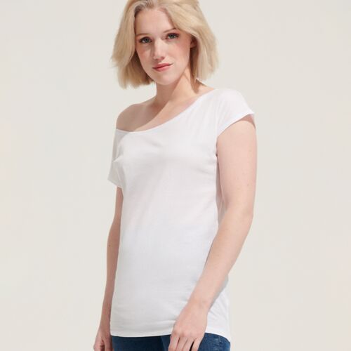 SOL'S SOL'S Ladies Marylin Long T-Shirt 11398 SOL'S Ladies Marylin Long T-Shirt Thumbnail